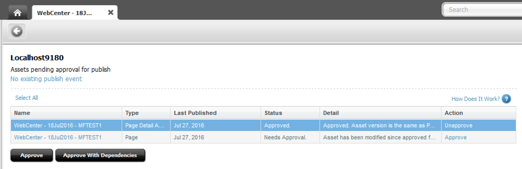 Modifying the Approval Screen in the Contributor UI | Function1